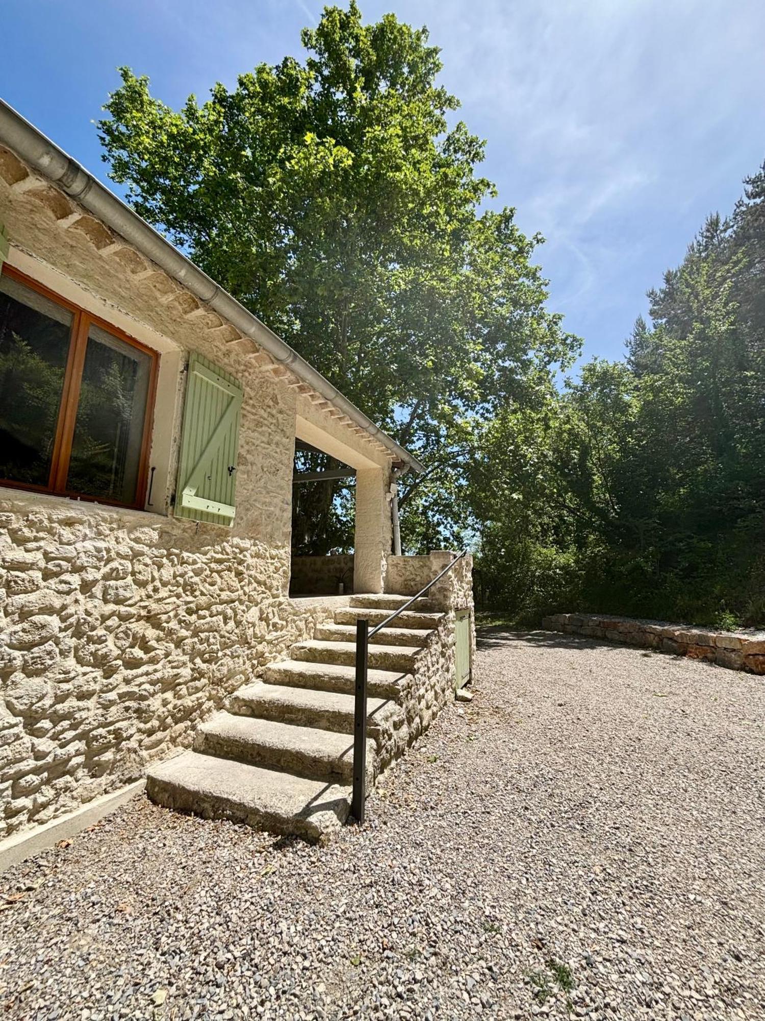 Le Petit Chalus Lägenhet Forcalquier Exteriör bild